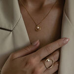 złoty pierścionek z perłą imagine 03 miniaturka 1