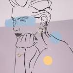 muse 03 gold earrings miniaturka 2