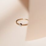 joy - gold engagement ring miniaturka