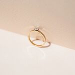 trust - gold engagement ring miniaturka