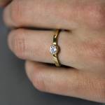 trust - gold engagement ring miniaturka 2