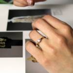 honesty - gold engagement ring miniaturka 3