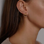 moon 01 gold earrings miniaturka 3