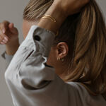 moon 02 gold earrings miniaturka 3