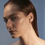 moon 04 gold earrings miniaturka 1