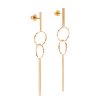 hoops 04 gold earrings miniaturka