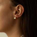 hoops 08 gold earrings miniaturka 1