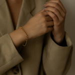 hoops 02 gold bracelet miniaturka 1