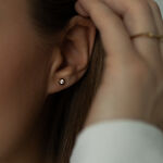 złote kolczyki z brylantami 0.06 ct infinity 01 miniaturka 1