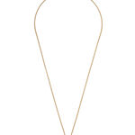 gold infinity 04 necklace with 0.11 diamond miniaturka 3