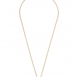gold infinity 04 necklace with 0.25 diamond miniaturka 3