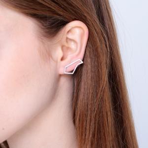 Srebrne kolczyki subtle no3 silver