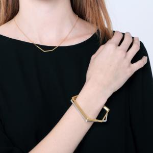 Złocona bransoleta subtle no1 gold