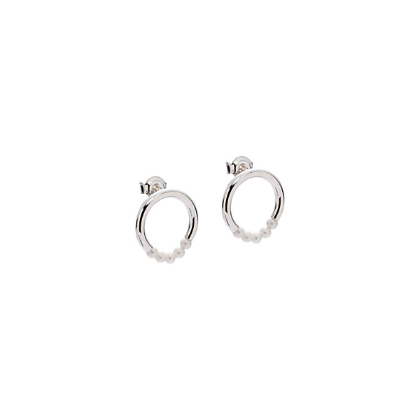 Srebrne kolczyki muse 01 silver