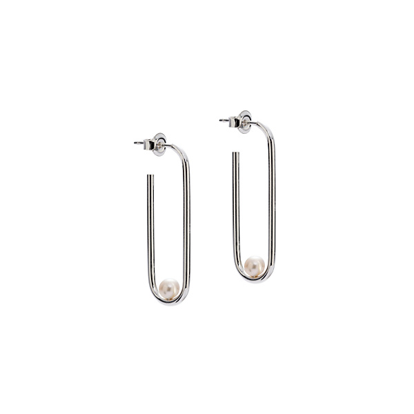 Srebrne kolczyki muse 04 silver