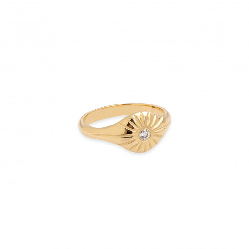 Gold one of a kind no. 015 - autorska biżuteria Kasi Wójcik, pracownia Warszawa