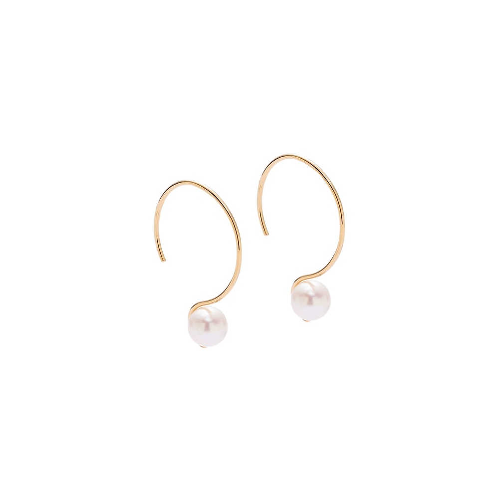 imagine 03 - 14 kt gold earrings - ręcznie wykonana bezkompromisowa biżuteria