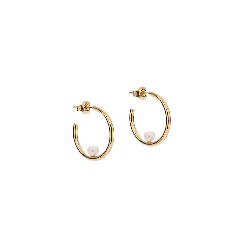 muse 02 gold earrings - ręcznie wykonana bezkompromisowa biżuteria