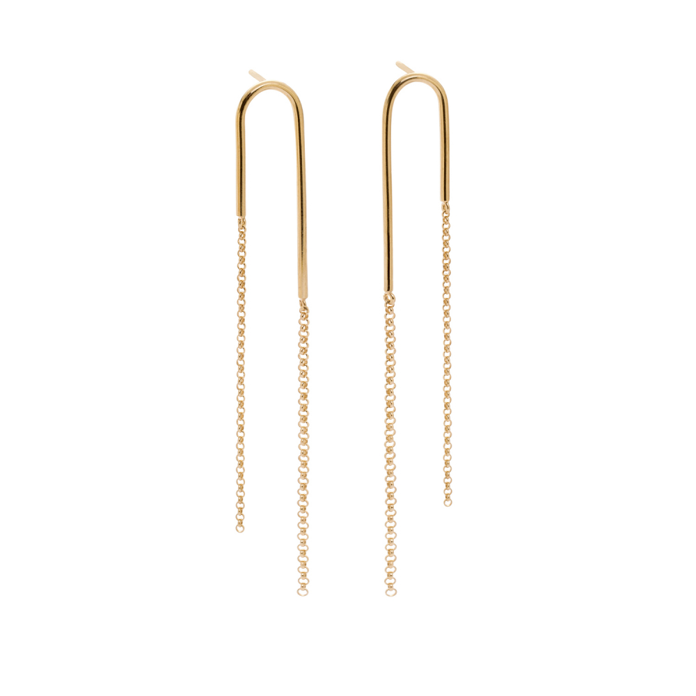GoldplatedBold 11 goldplated earrings - ręcznie wykonana bezkompromisowa biżuteria