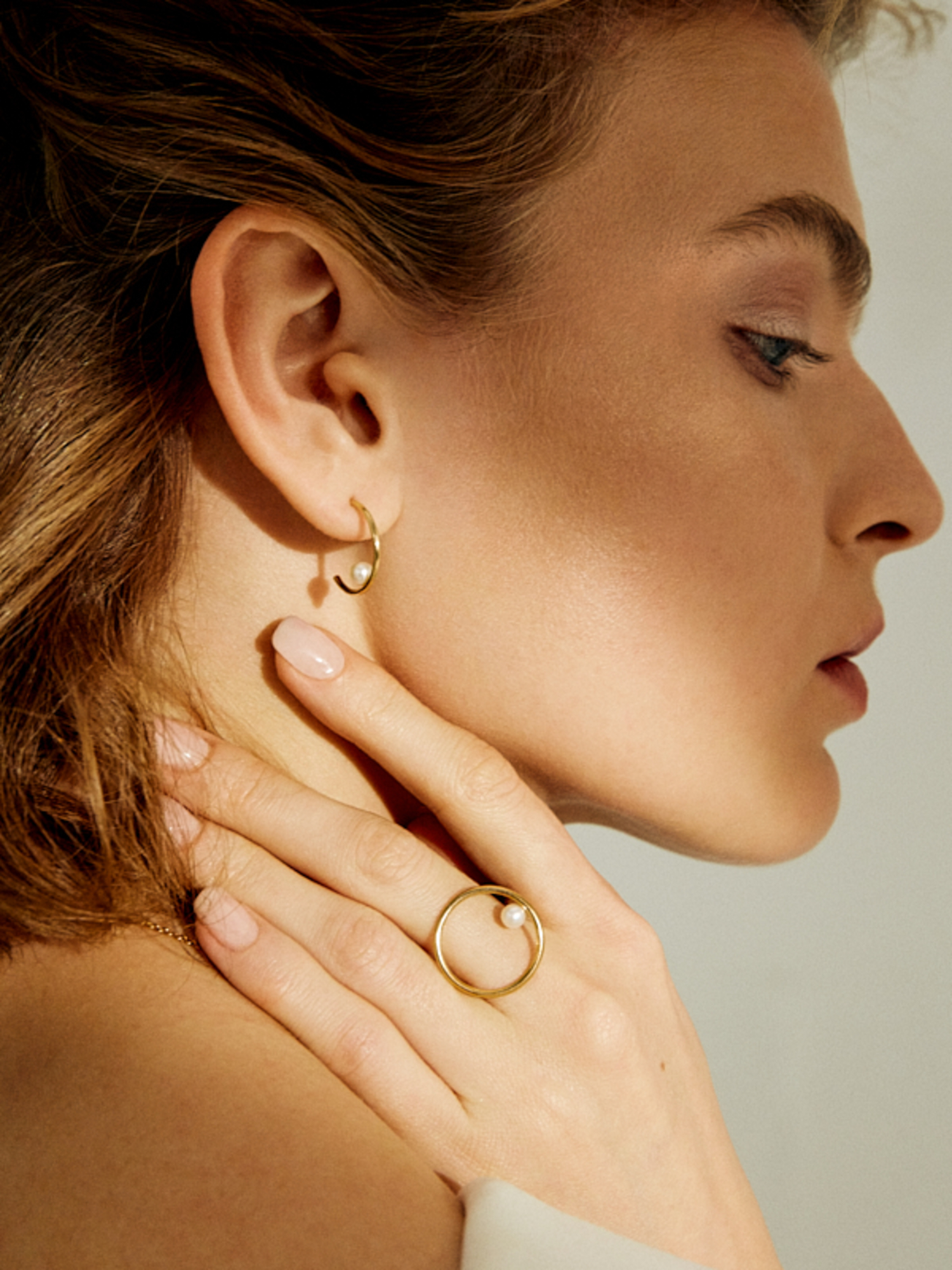 imagine 01 - 14kt gold earrings dodatkowe zdjęcie 1