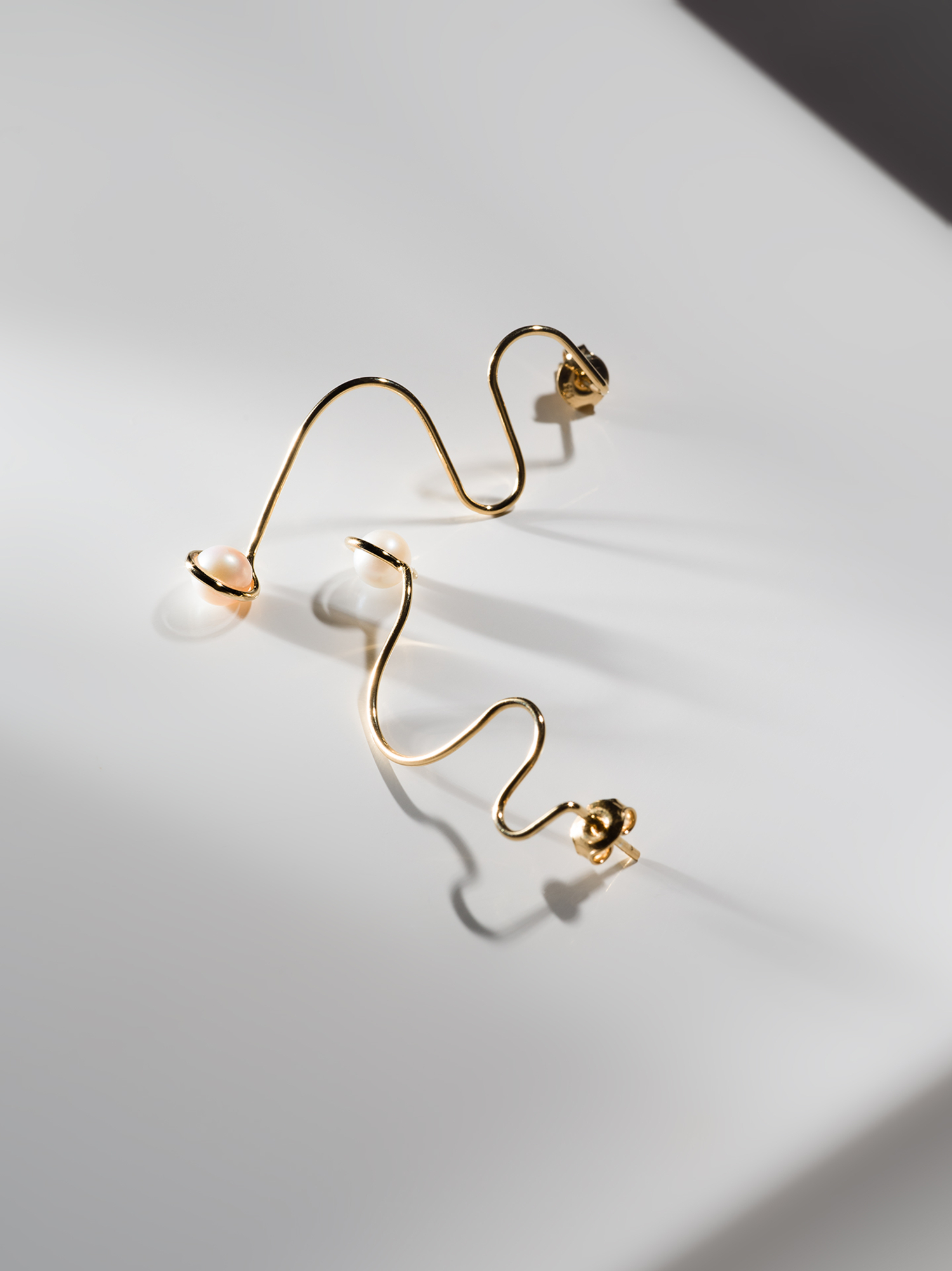 imagine 02 - 14 kt gold earrings dodatkowe zdjęcie 3