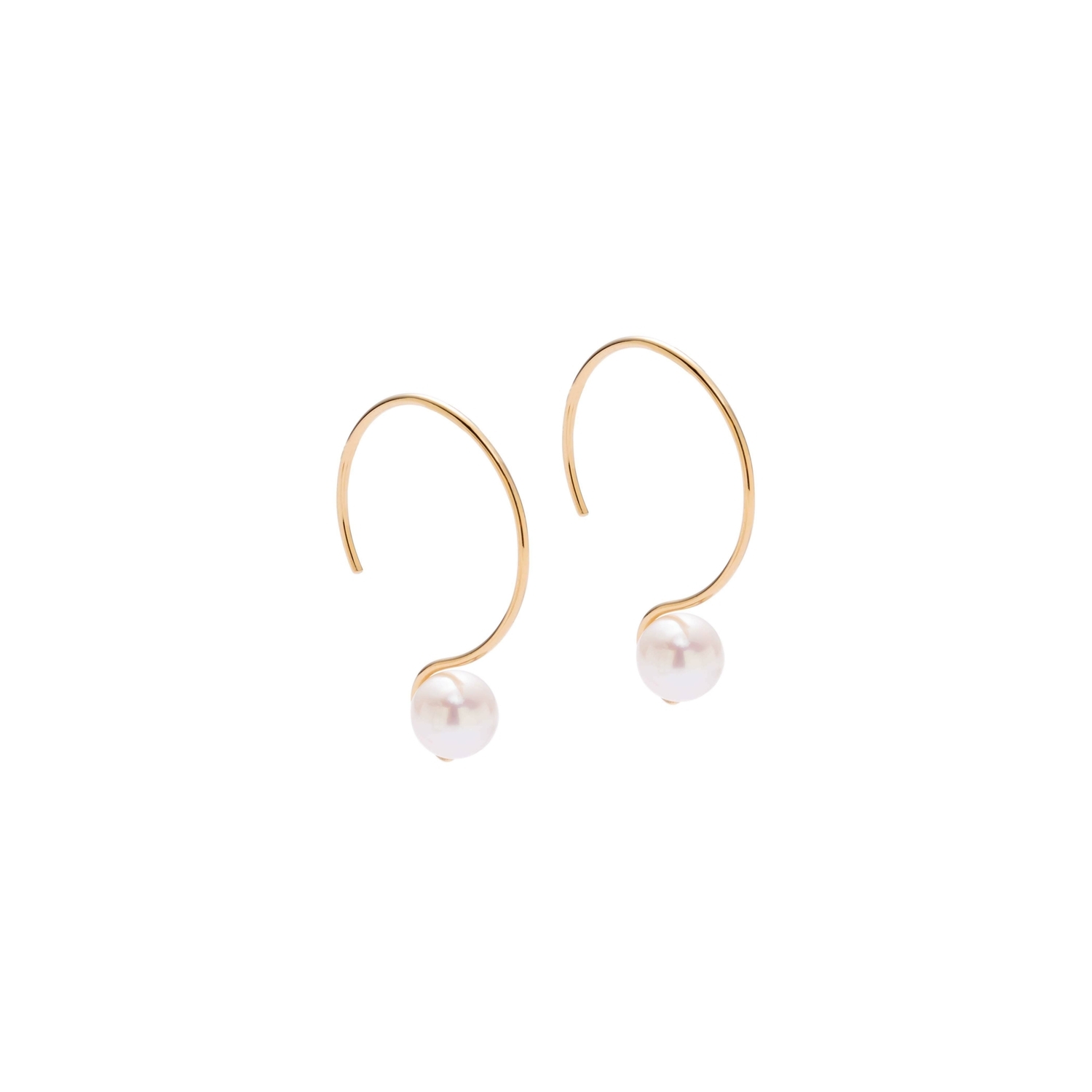 GoldImagine 03 - 14 kt gold earrings - ręcznie wykonana bezkompromisowa biżuteria