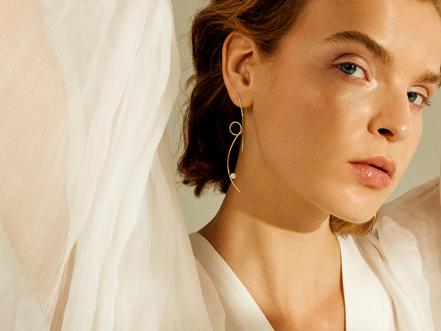 imagine 04 - 14 kt gold earrings dodatkowe zdjęcie 1
