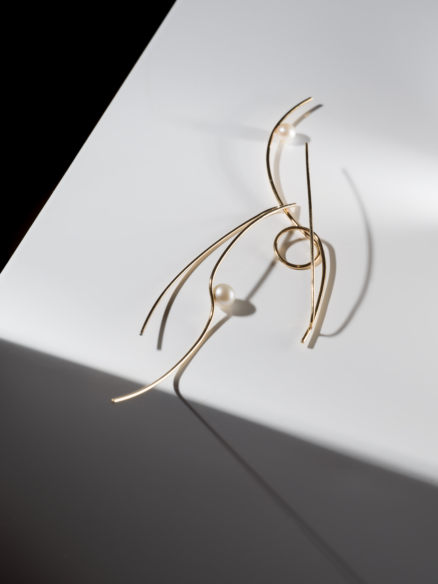 imagine 04 - 14 kt gold earrings dodatkowe zdjęcie 3