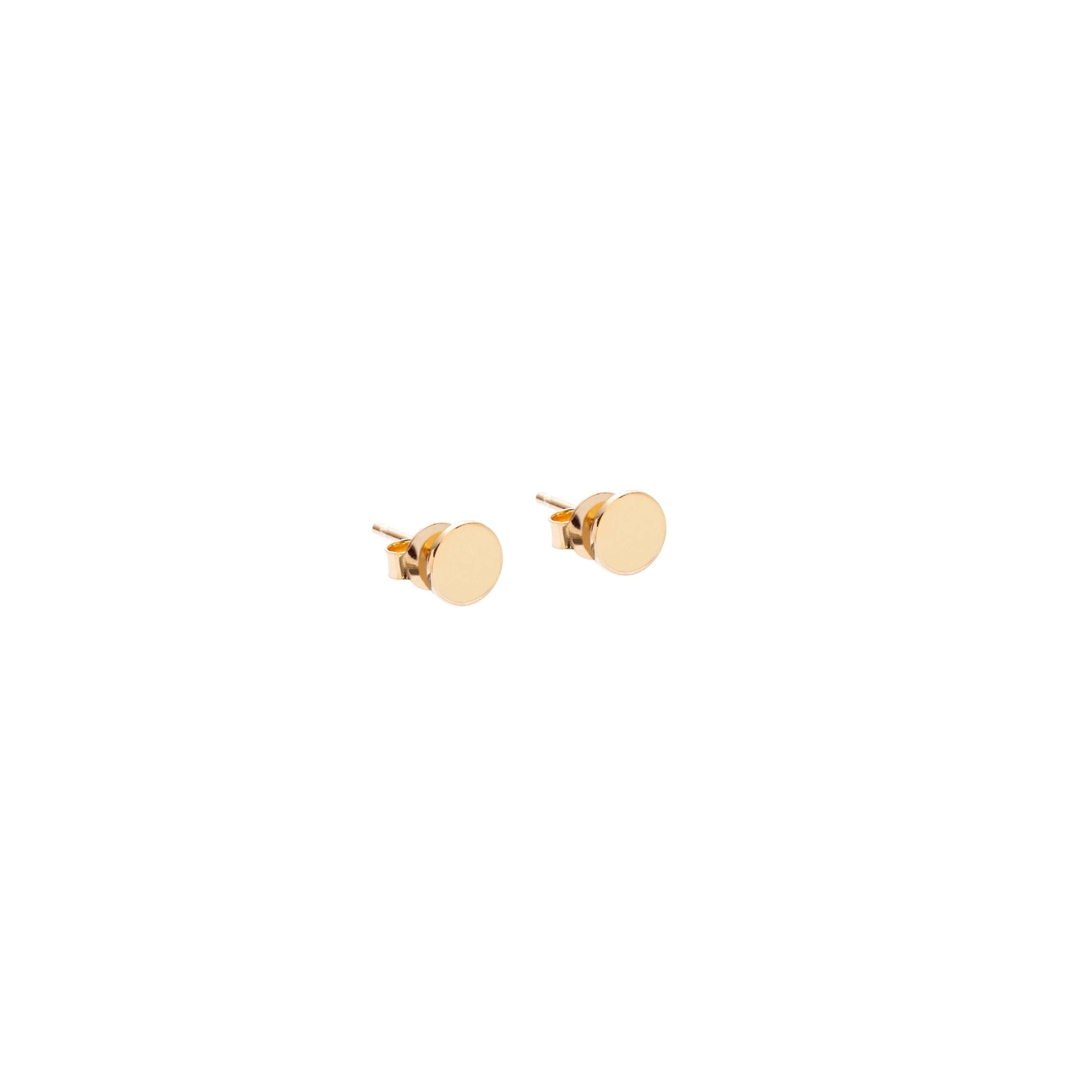 GoldImagine 06 - 14 kt gold earrings - ręcznie wykonana bezkompromisowa biżuteria
