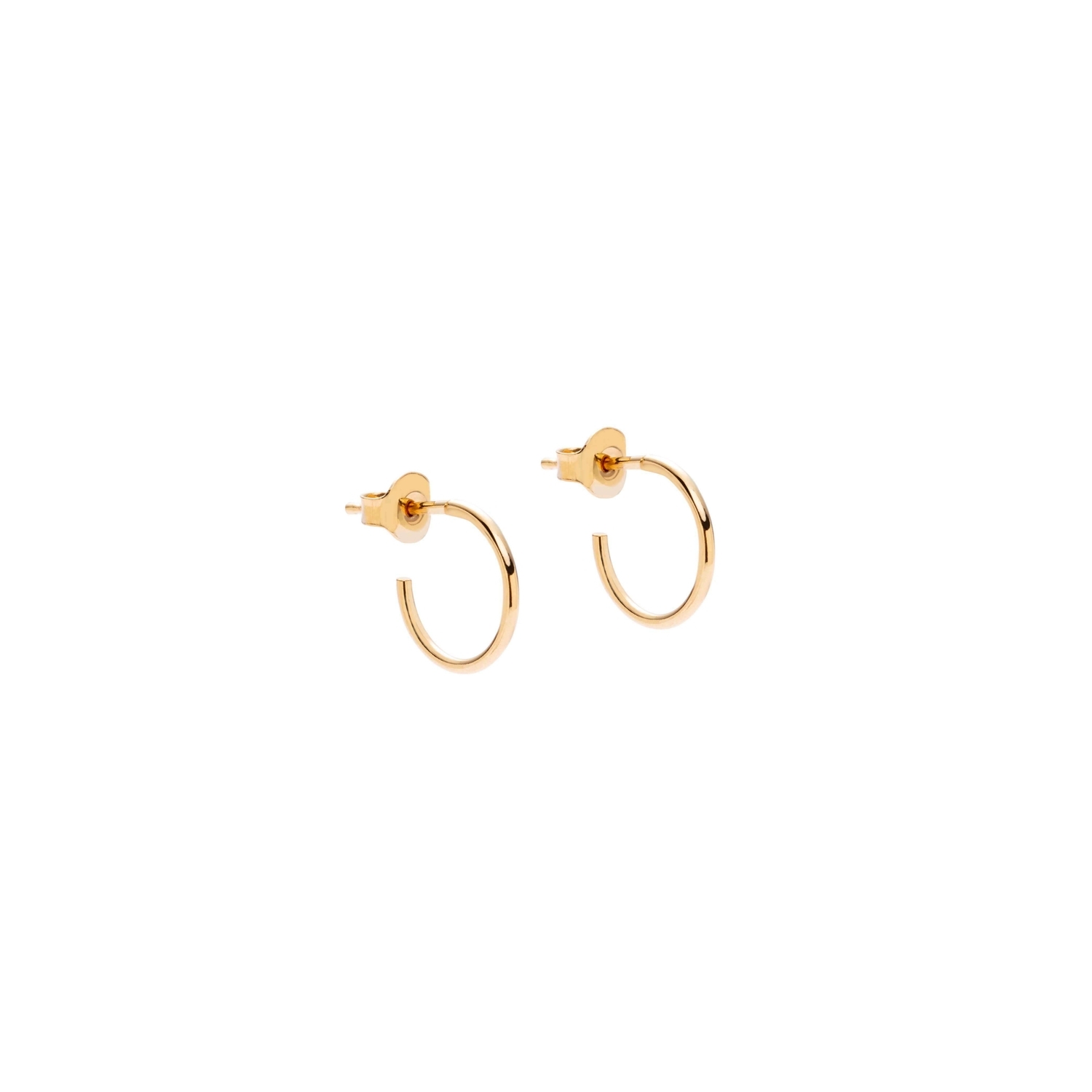 GoldImagine 07 - 14 kt gold earrings - ręcznie wykonana bezkompromisowa biżuteria