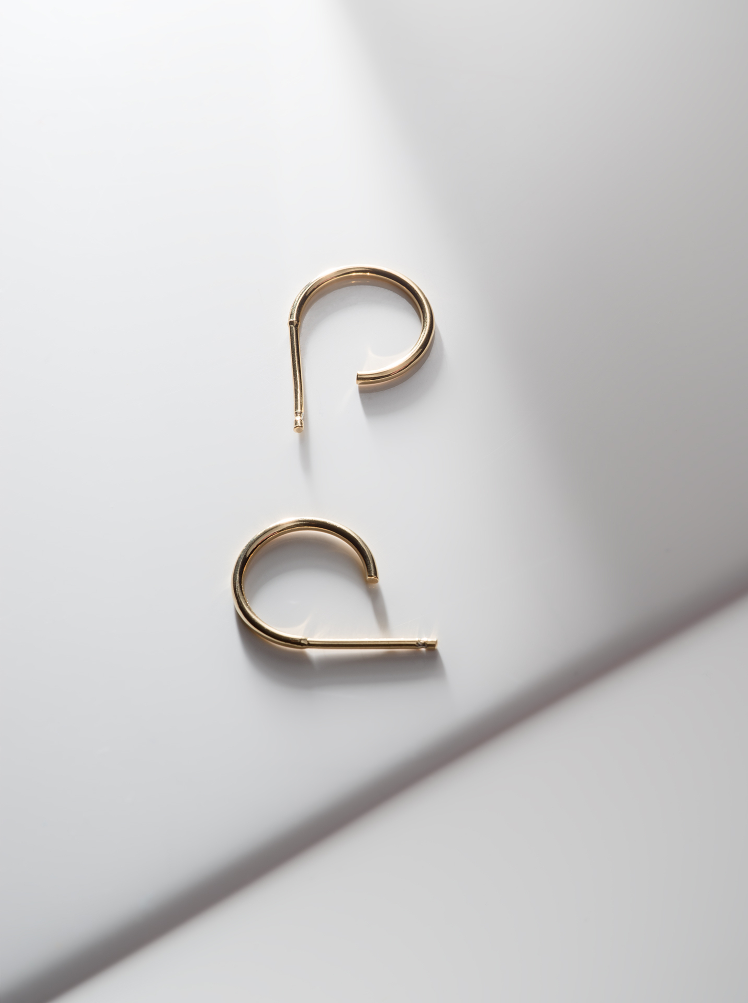 imagine 07 - 14 kt gold earrings dodatkowe zdjęcie 3