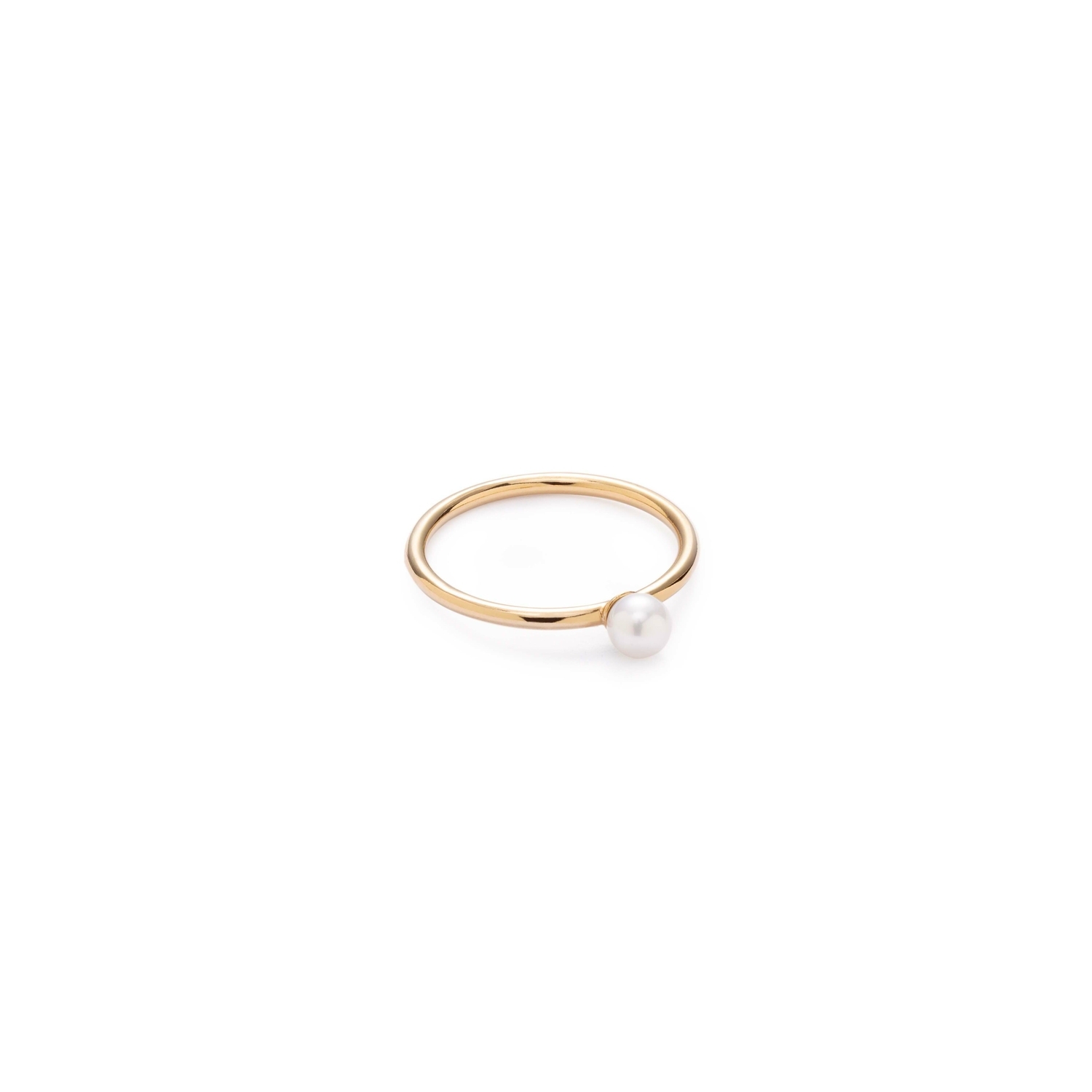 GoldImagine 01 - 14 kt gold ring - ręcznie wykonana bezkompromisowa biżuteria