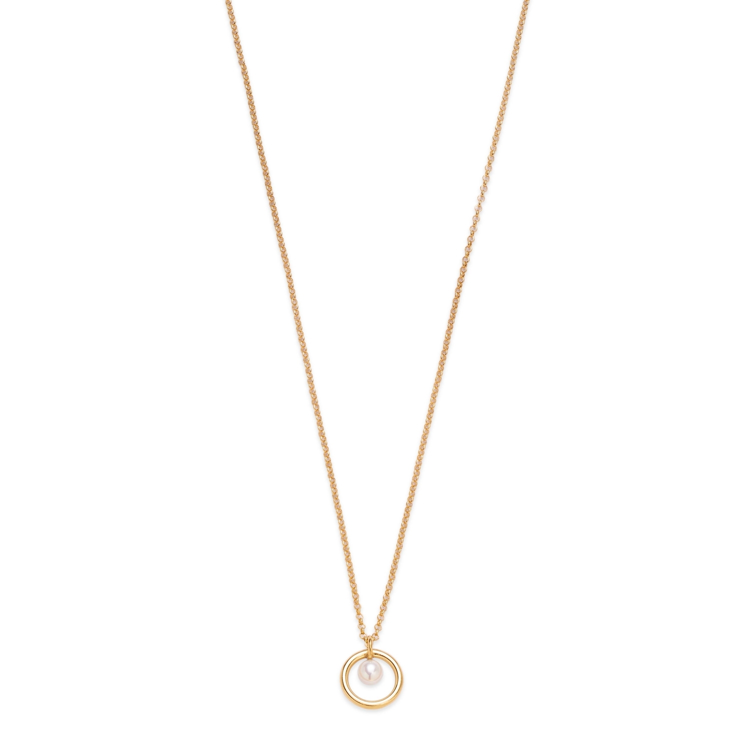 GoldImagine 02 - 14 kt gold necklace - ręcznie wykonana bezkompromisowa biżuteria