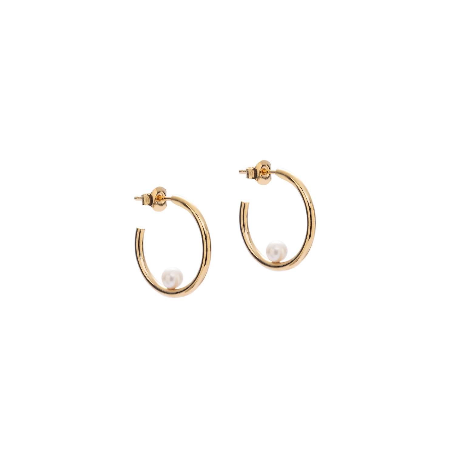 muse 02 gold earrings