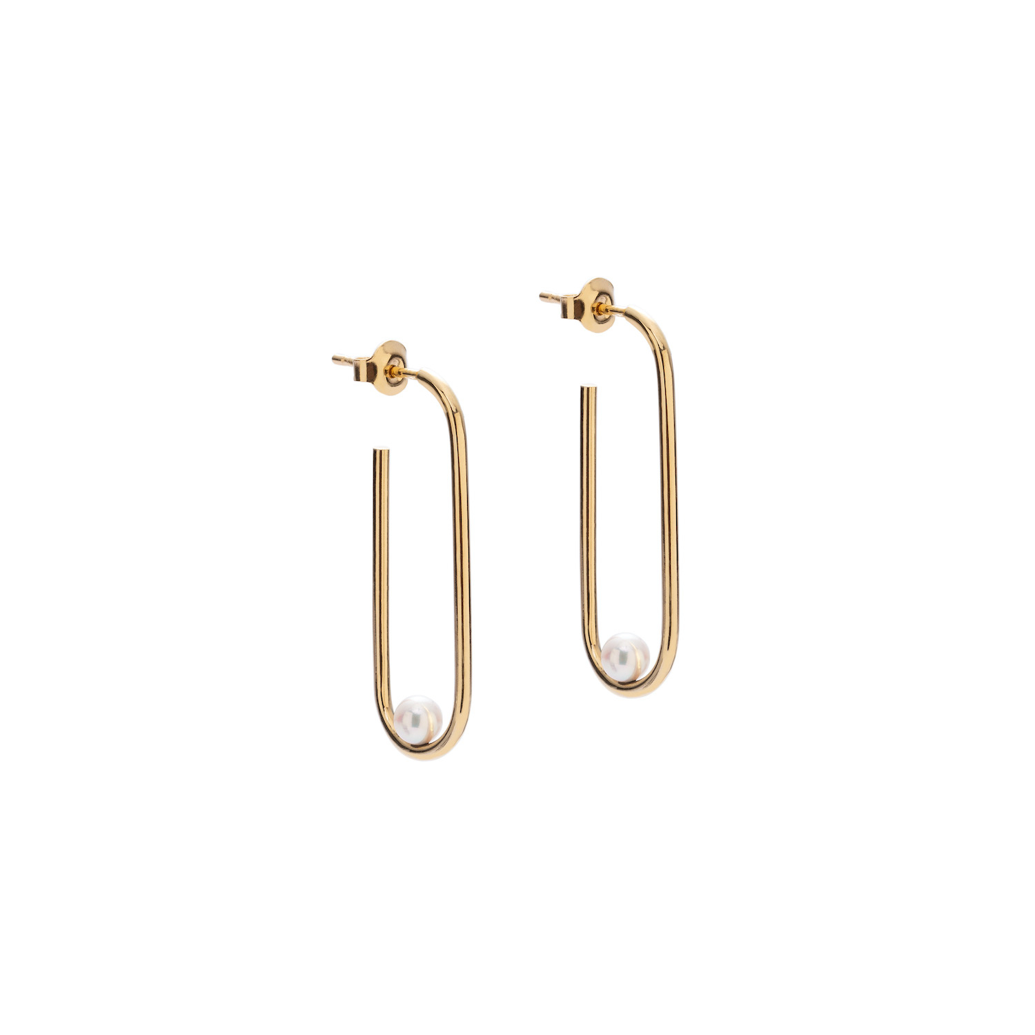 muse 04 gold earrings