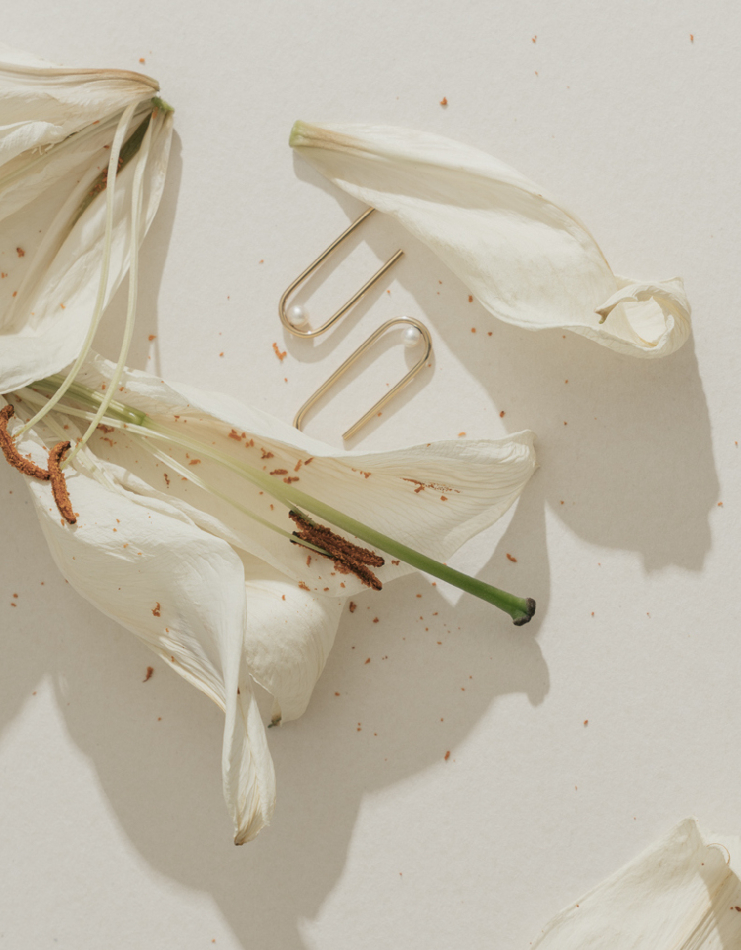 muse 04 gold earrings dodatkowe zdjęcie 3