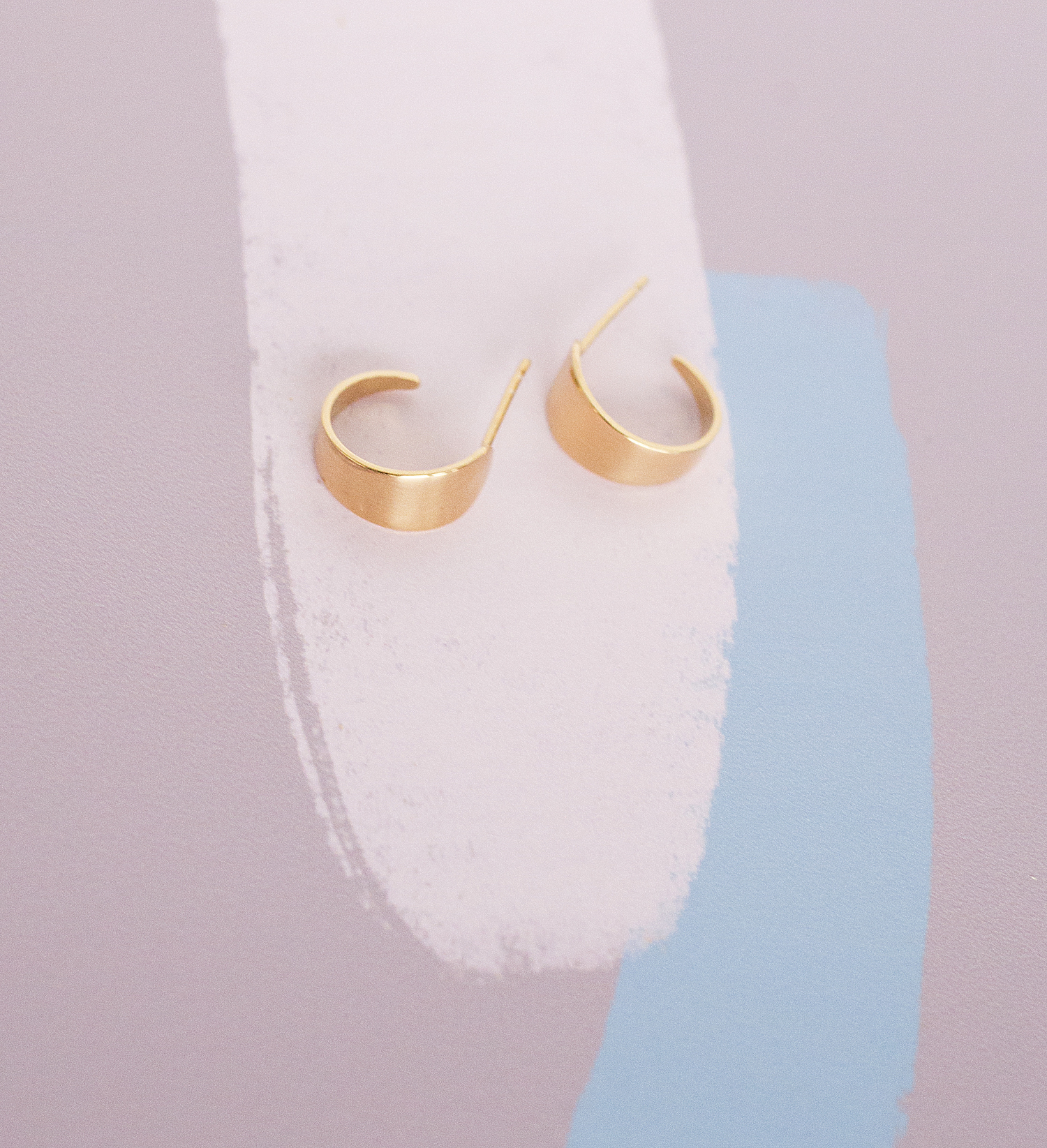 muse 05 gold earrings dodatkowe zdjęcie 3