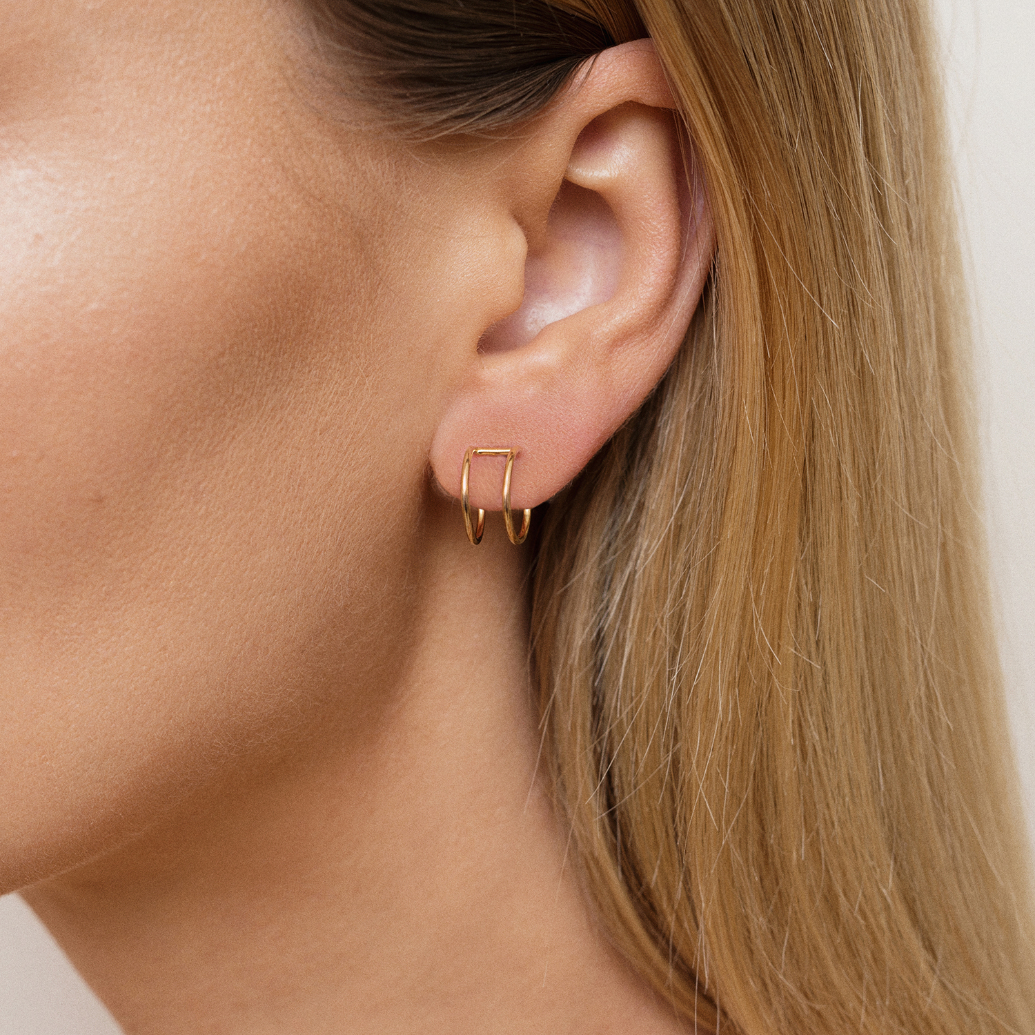 muse 08 gold earrings dodatkowe zdjęcie 1