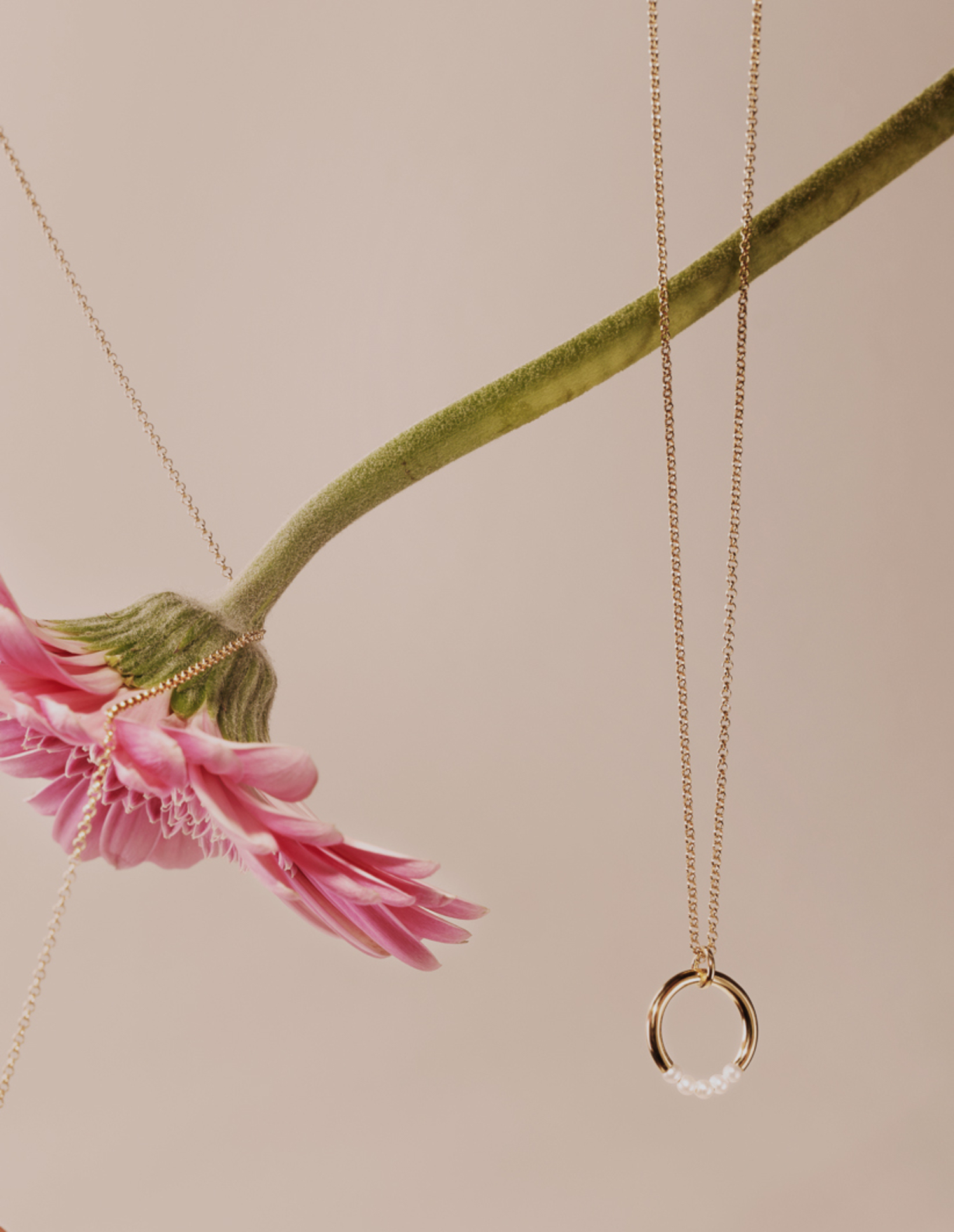 muse 01 gold necklace dodatkowe zdjęcie 3