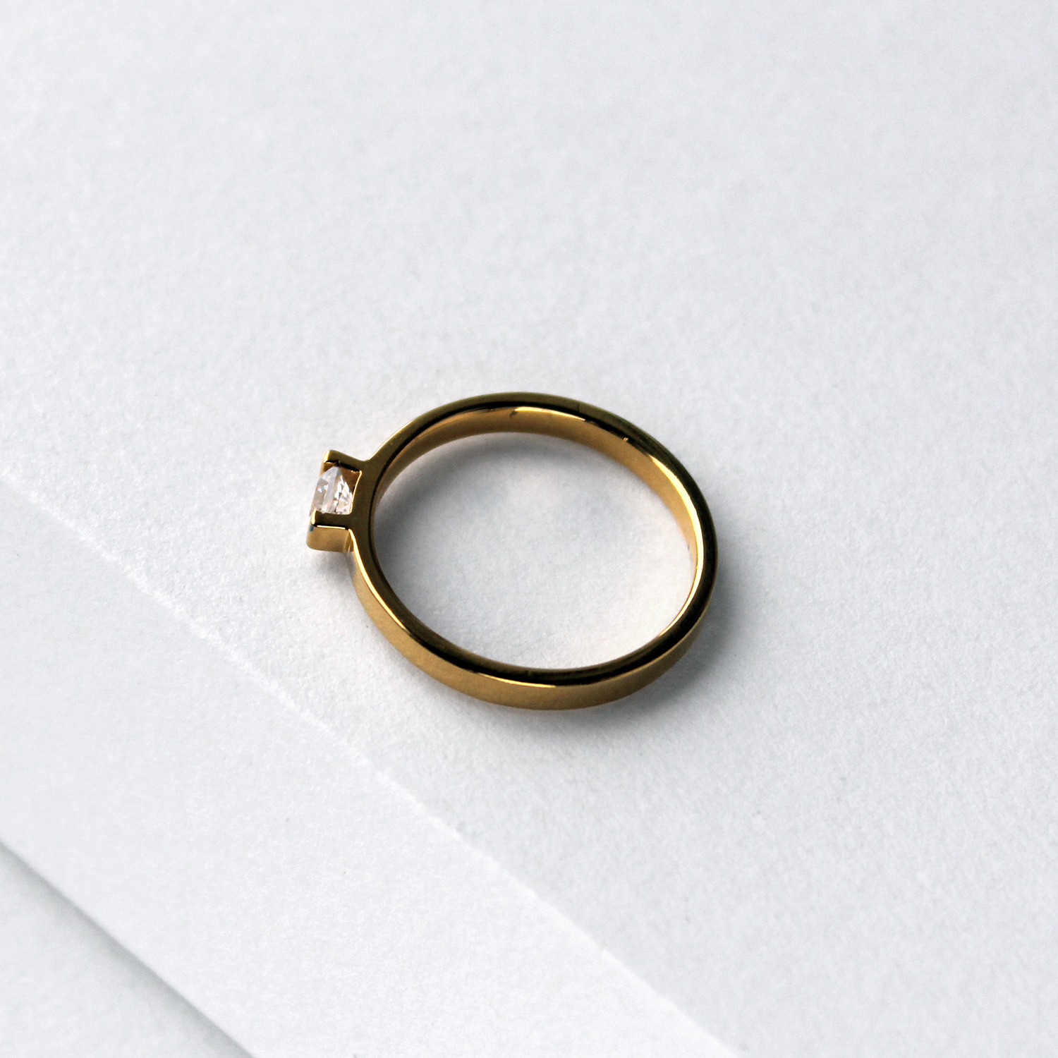 wonder - gold engagement ring dodatkowe zdjęcie 1
