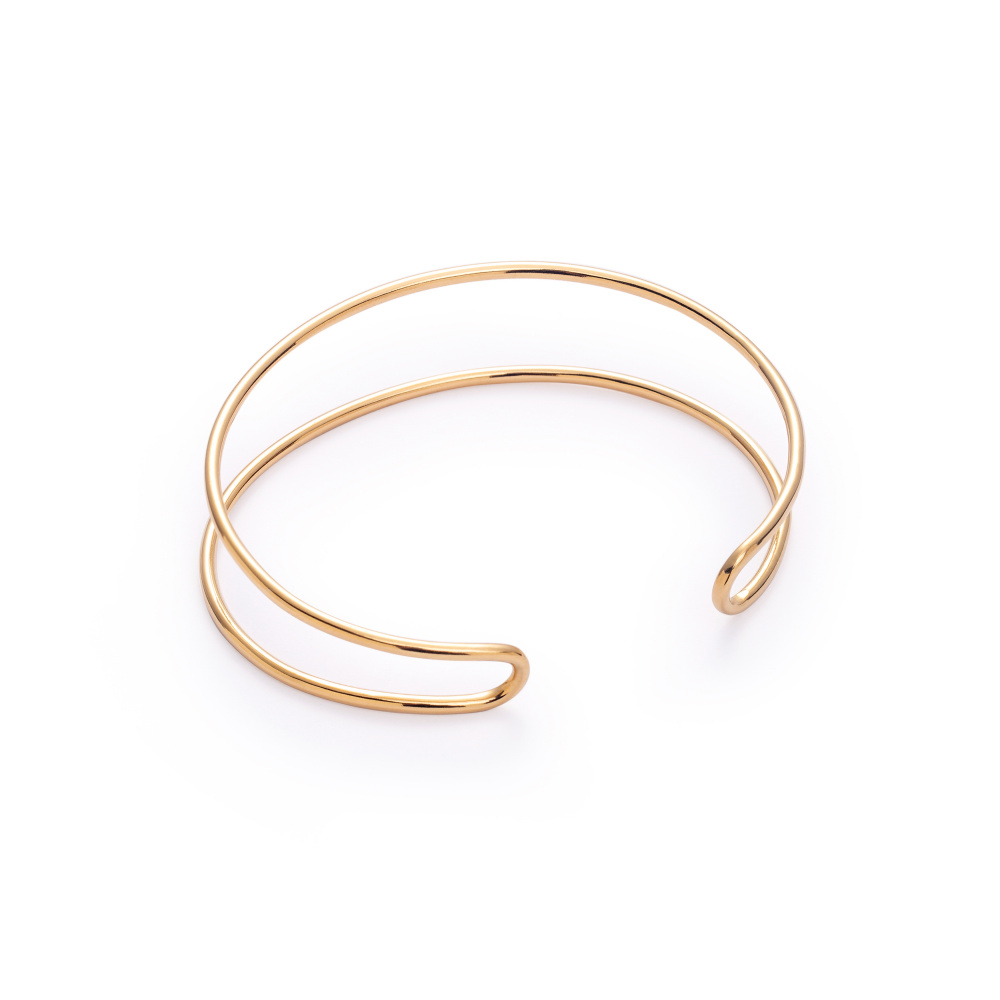 GoldMoon 01 gold bracelet - ręcznie wykonana bezkompromisowa biżuteria