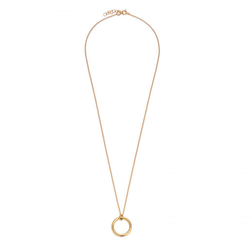 moon 02 gold necklace dodatkowe zdjęcie 1