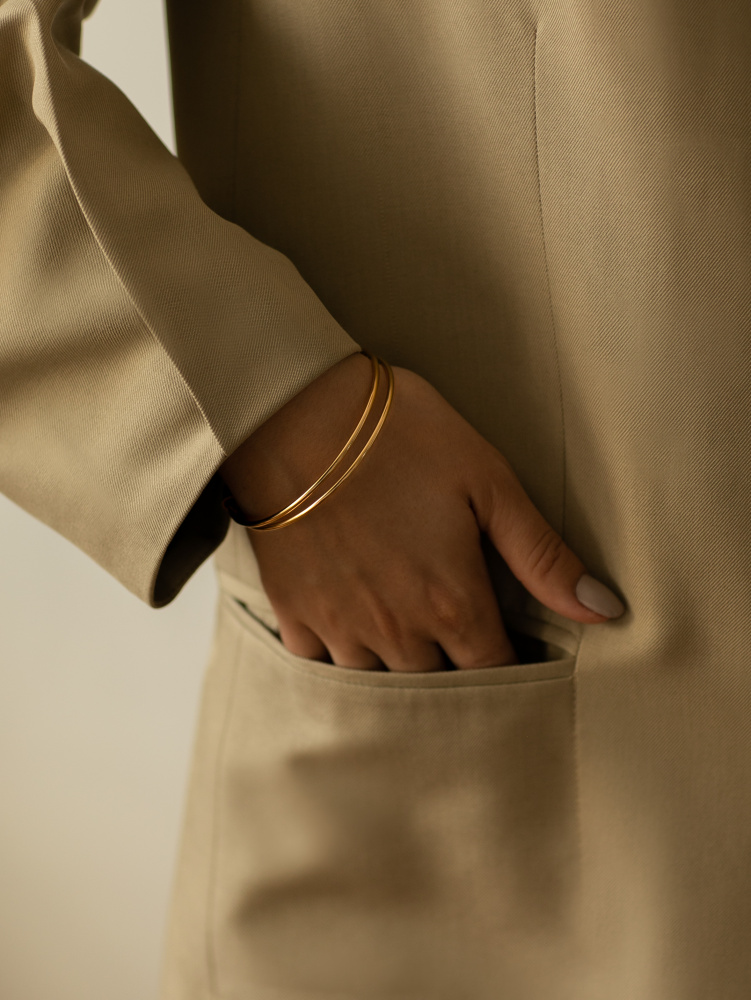 hoops 01 gold bracelet dodatkowe zdjęcie 1