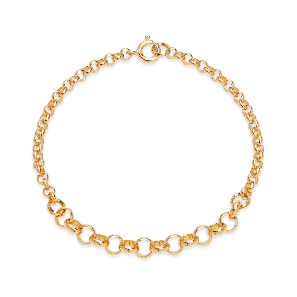 hoops 02 gold bracelet