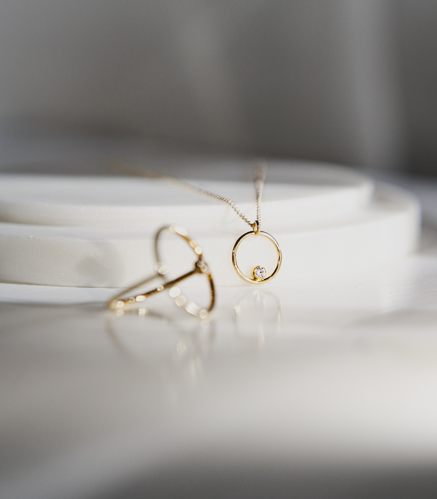 infinity 07 gold ring with 0.11 ct diamond dodatkowe zdjęcie 3