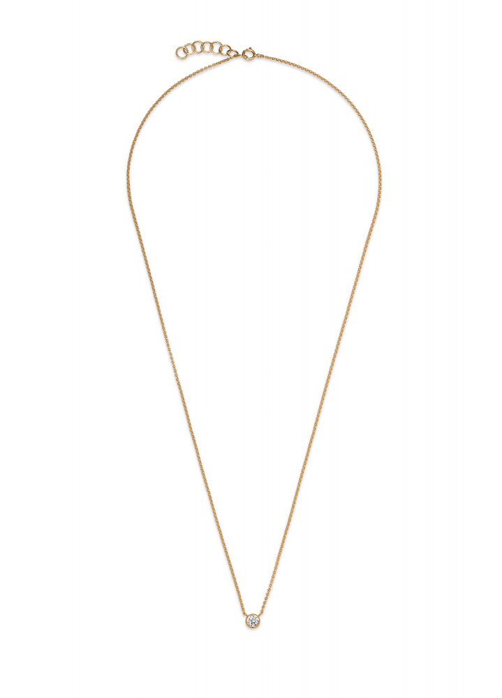 gold infinity 04 necklace with 0.25 diamond dodatkowe zdjęcie 3