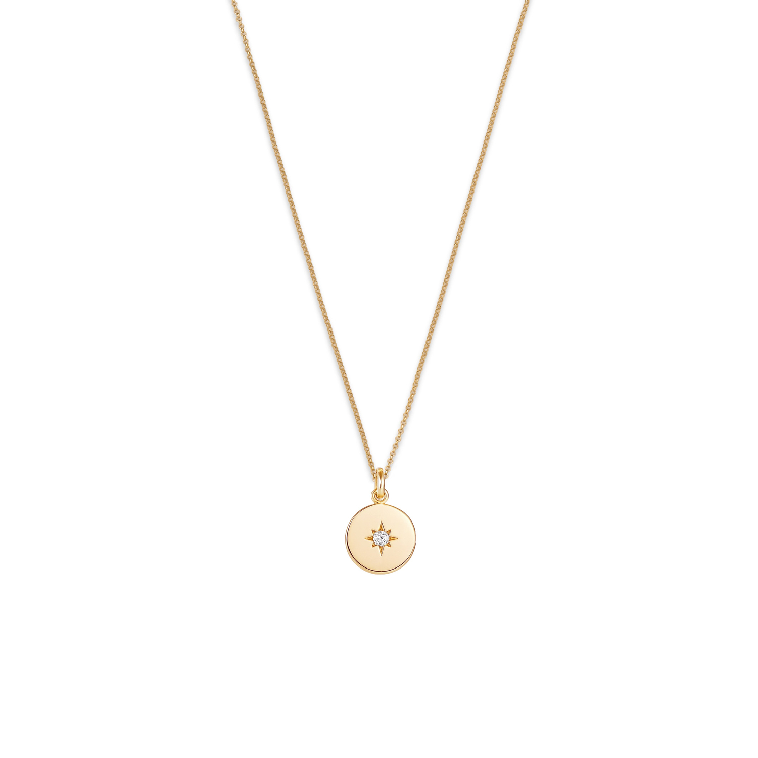 GoldStarlight 01 gold engraved necklace - ręcznie wykonana bezkompromisowa biżuteria