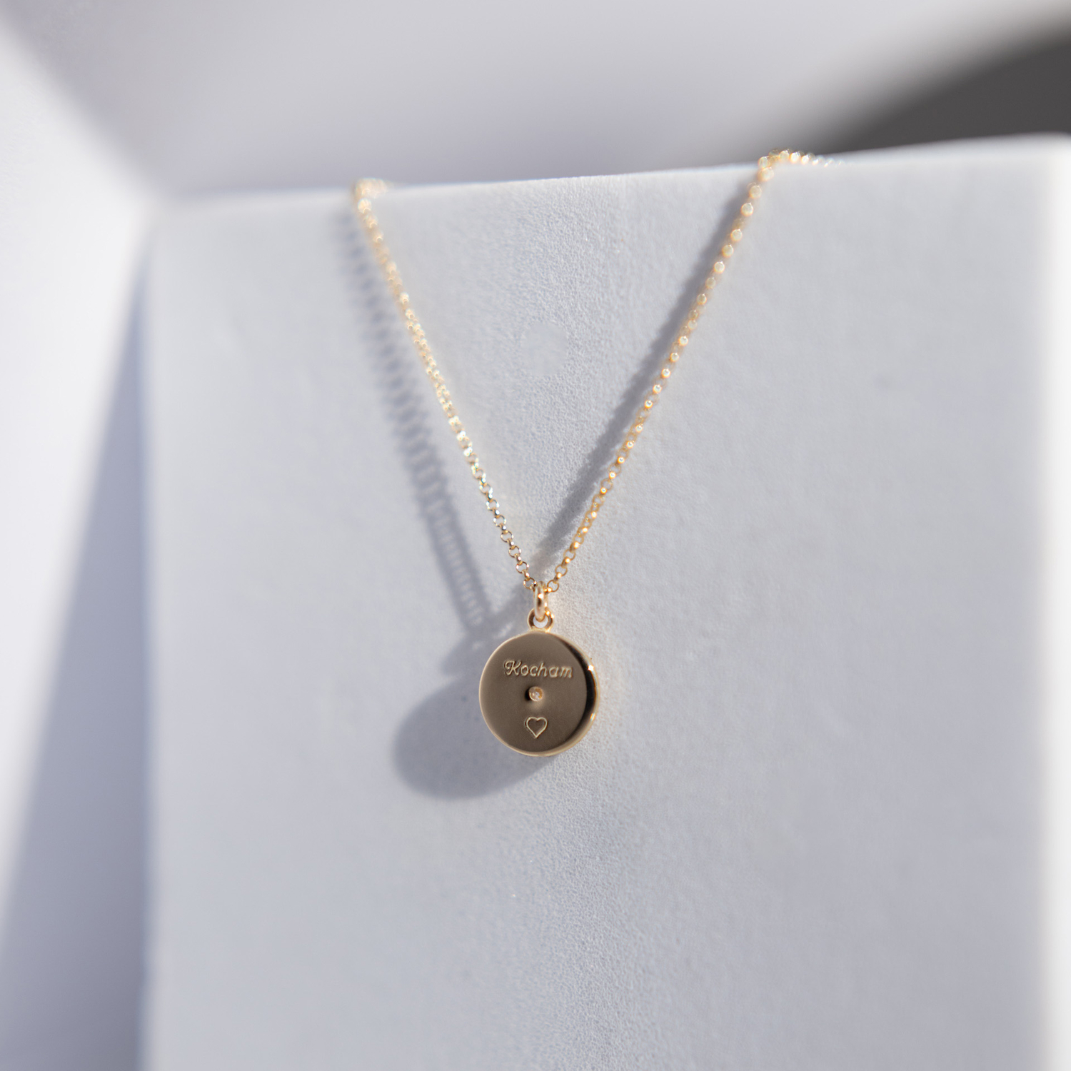 starlight 01 gold engraved necklace dodatkowe zdjęcie 2