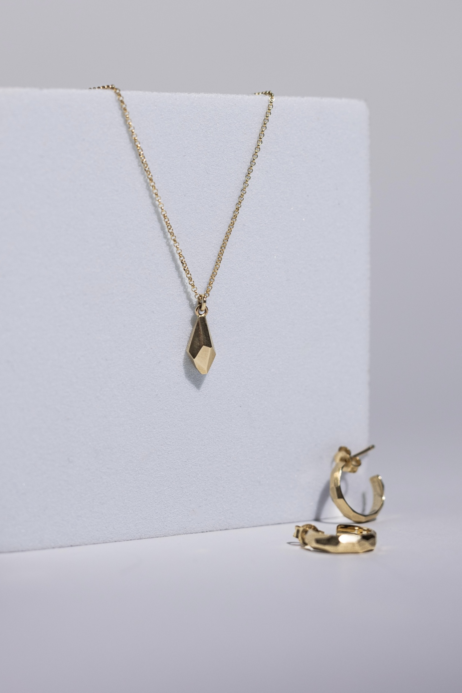 gold necklace iceberg 01 dodatkowe zdjęcie 2